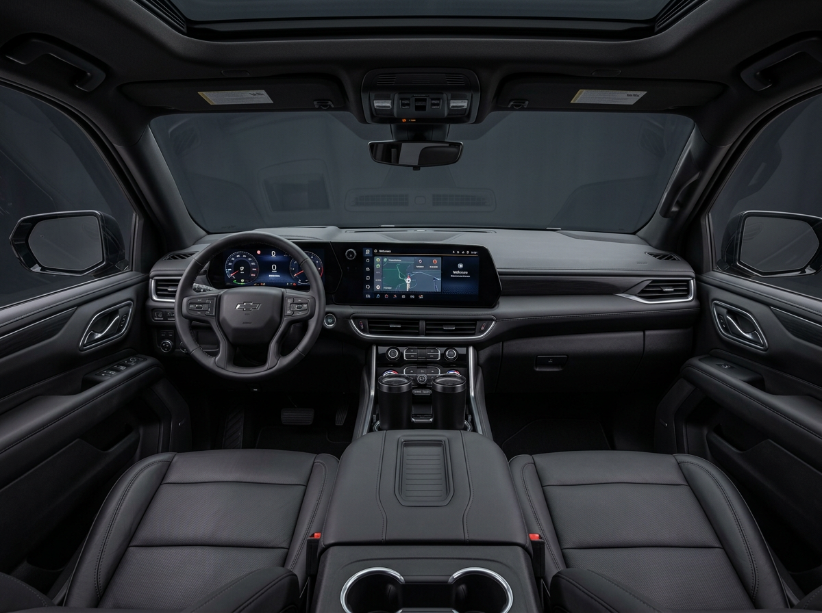 Chevrolet Suburban — Front Cabin Interior