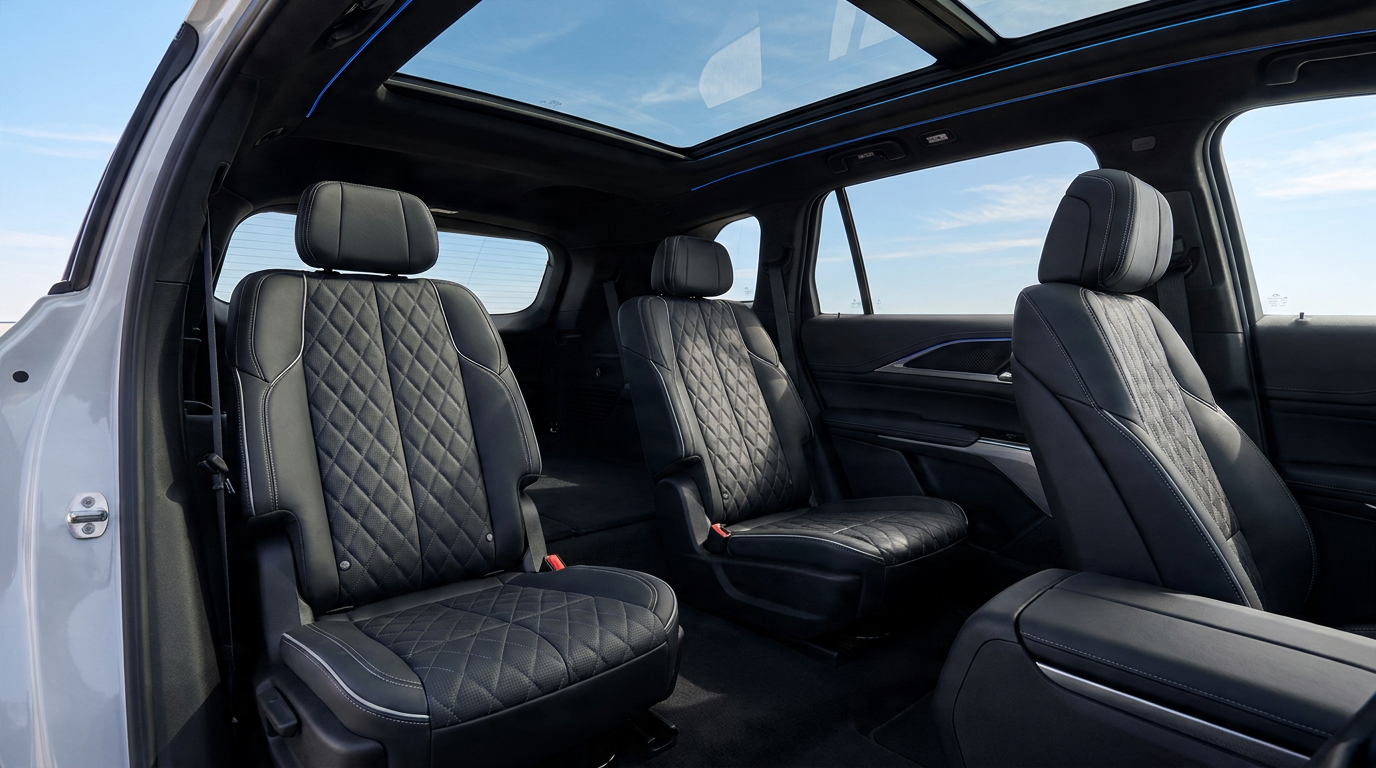 Cadillac Vistiq — Rear Cabin Interior